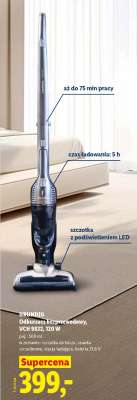 GRUNDIG Odkurzacz bezprzewodowy VCH 9832, 120 W