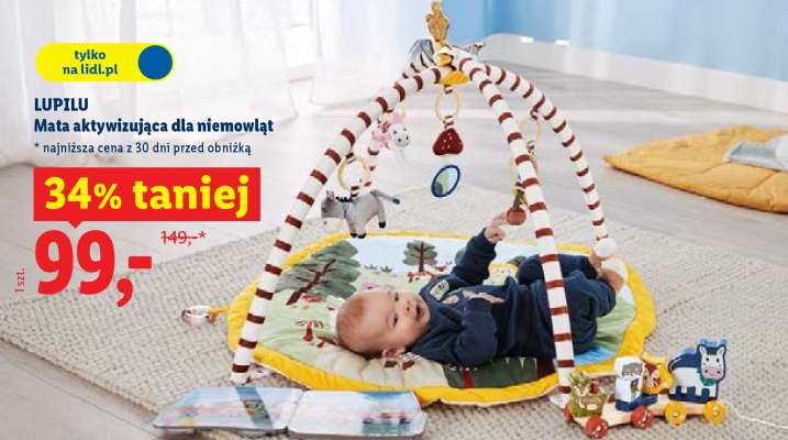 LUPILU Mata aktywizująca dla niemowląt