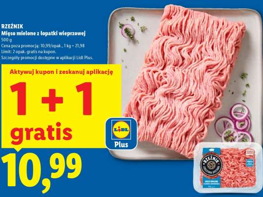 Mięso mielone z łopatki wieprzowej