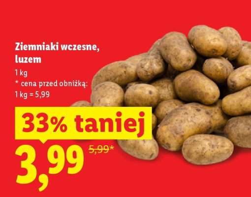 Ziemniaki wczesne luzem