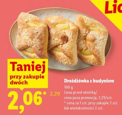 Drożdżówka z budyniem