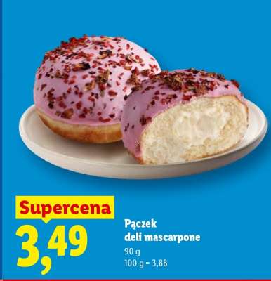 Pączek deli mascarpone