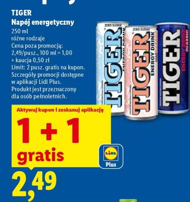 TIGER Napój energetyczny