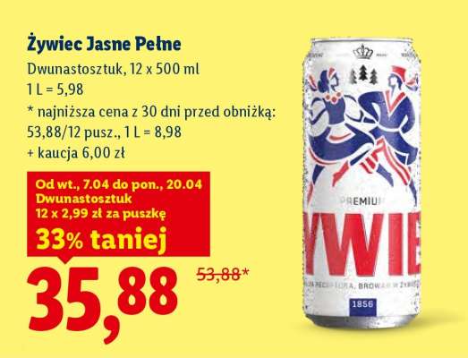 Żywiec Jasne Pełne