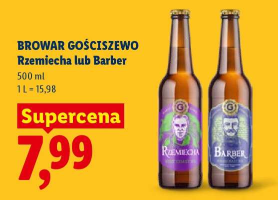 BROWAR GOŚCISZEWO Rzemiecha lub Barber