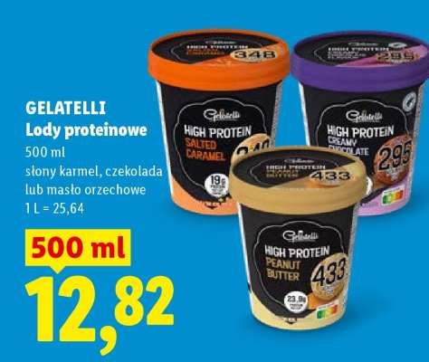 GELATELLI Lody proteinowe
