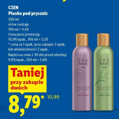 CIEN Pianka pod prysznic