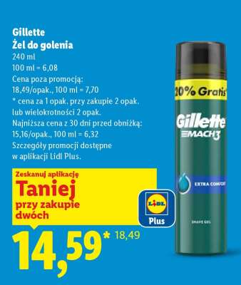 GILLETTE Żel do golenia