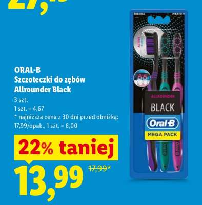 ORAL-B Szczoteczki do zębów Allrounder Black