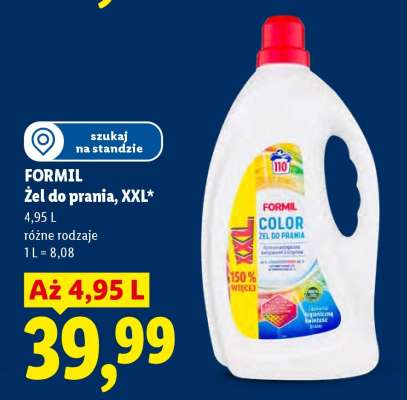 FORMIL Żel do prania, XXL
