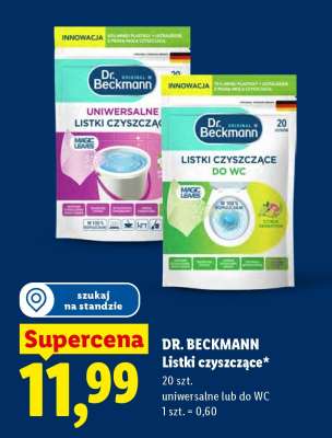 Dr. Beckmann Listki czyszczące