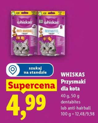 WHISKAS Przysmaki dla kota