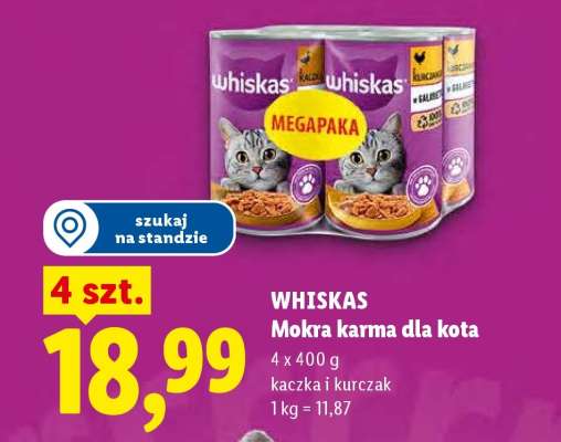 WHISKAS Mokra karma dla kota