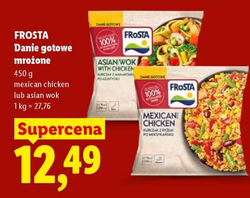 FROSTA Danie gotowe mrożone