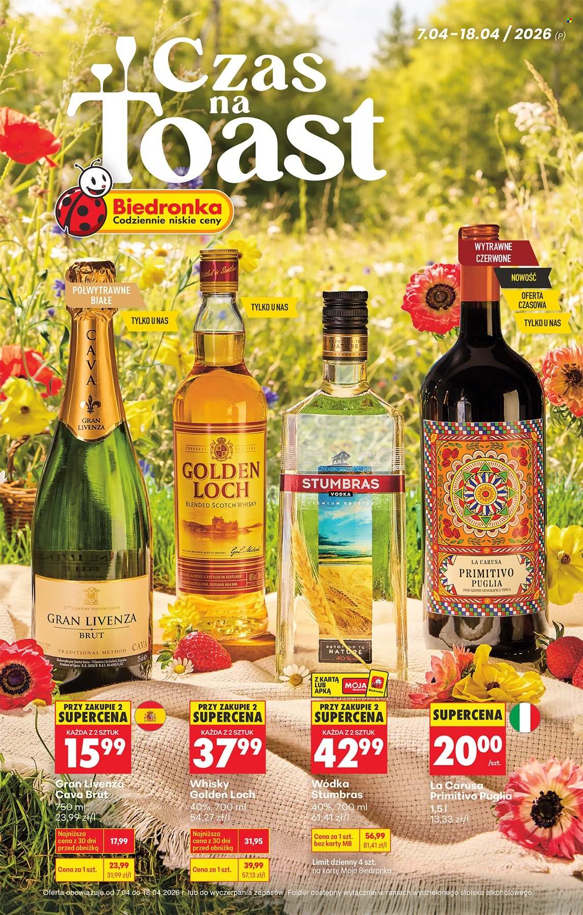 Gazetka Biedronka - 7.04.2026 - 18.04.2026. Strona 1