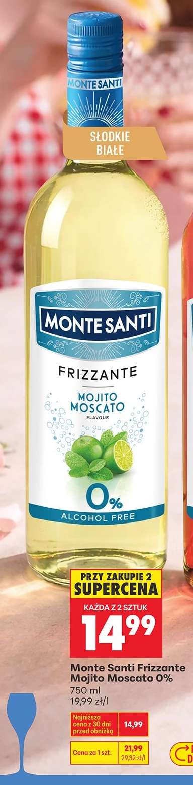Monte Santi Frizzante Mojito Moscato 0%