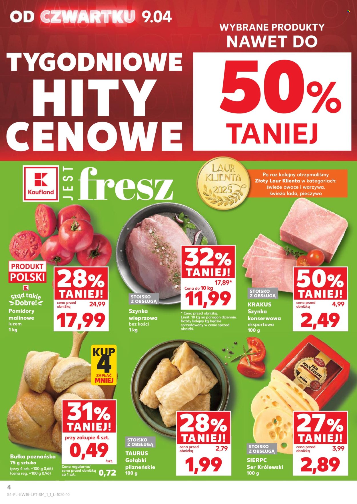 Gazetka Kaufland - 9.04.2026 - 15.04.2026. Strona 4