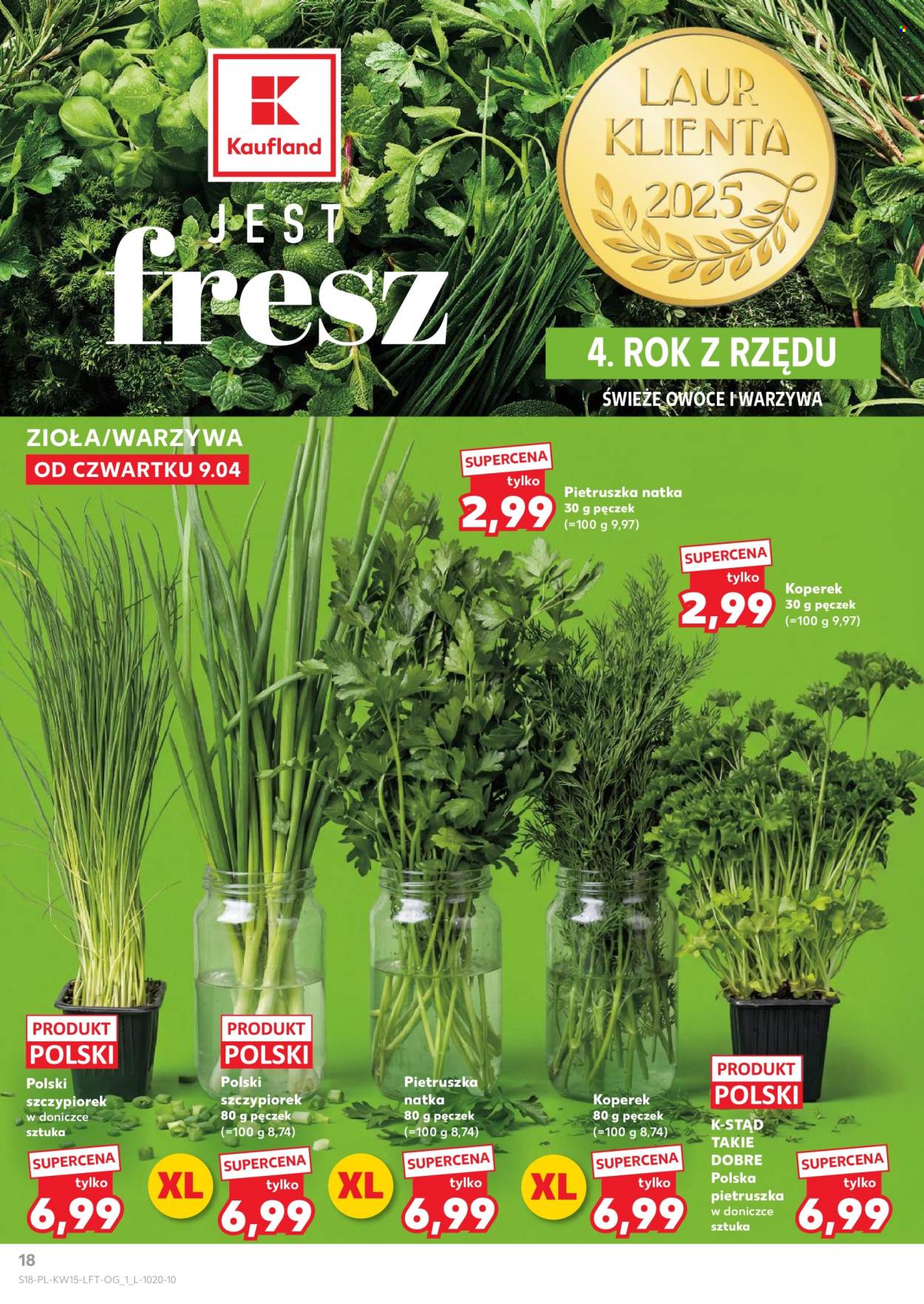 Gazetka Kaufland - 9.04.2026 - 15.04.2026. Strona 18