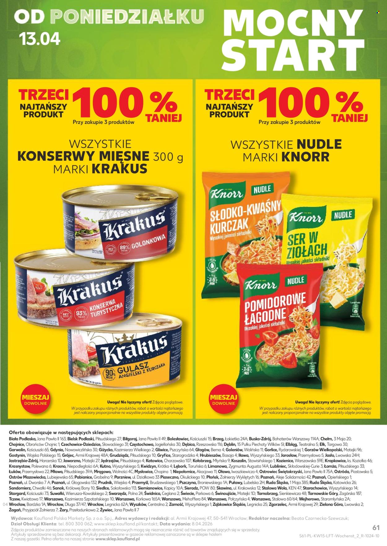 Gazetka Kaufland - 9.04.2026 - 15.04.2026. Strona 61