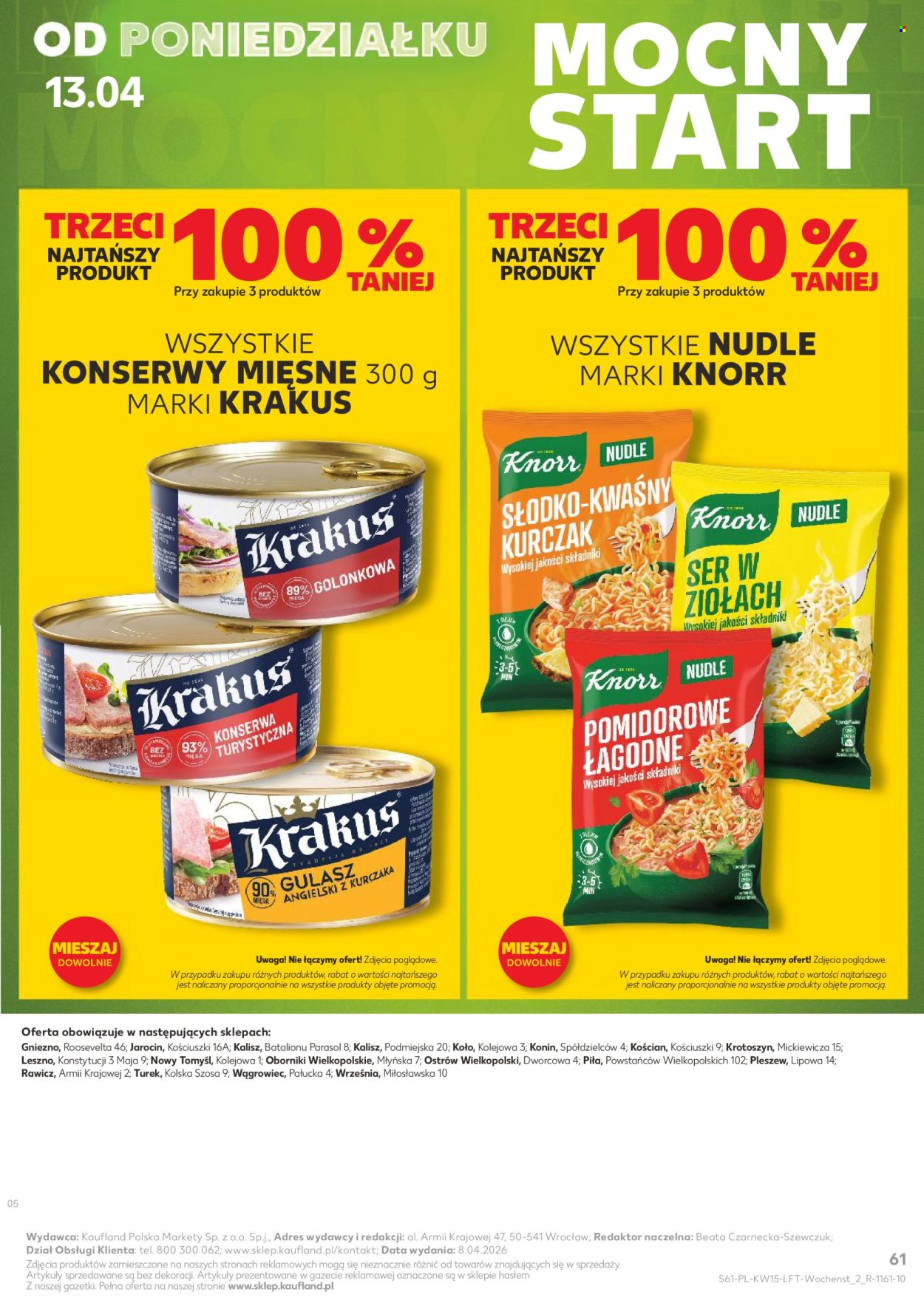 Gazetka Kaufland - 9.04.2026 - 15.04.2026. Strona 61
