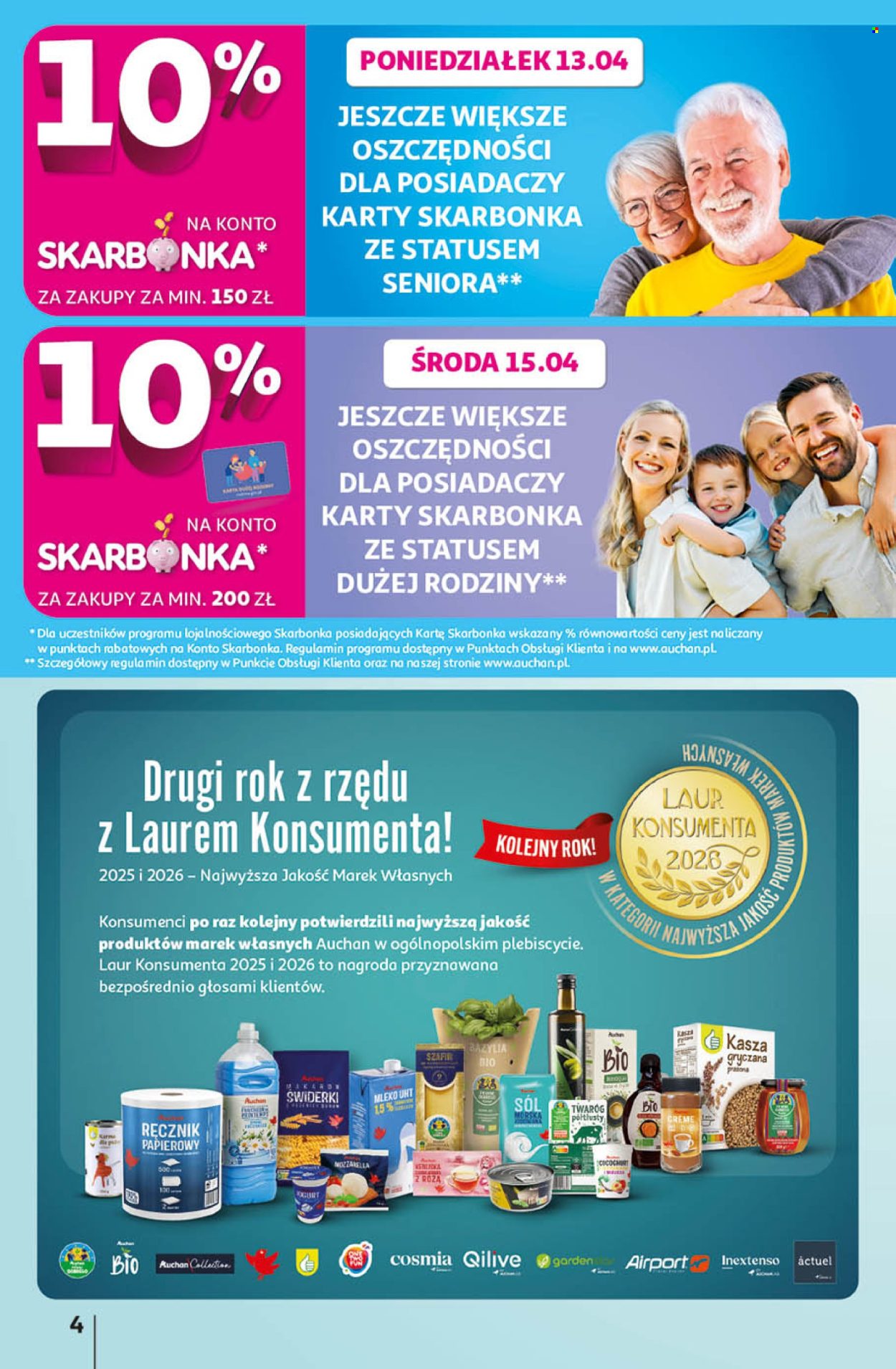 Gazetka Auchan - 9.04.2026 - 15.04.2026. Strona 4