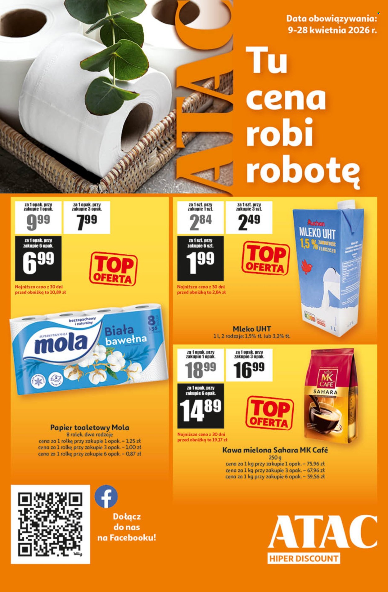 Gazetka Auchan - 9.04.2026 - 28.04.2026. Strona 1