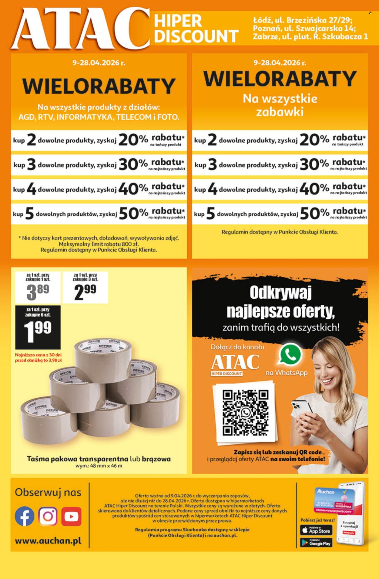 Gazetka Auchan - 9.04.2026 - 28.04.2026. Strona 4