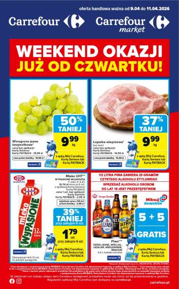 Gazetka Carrefour - 9.04.2026 - 11.04.2026.