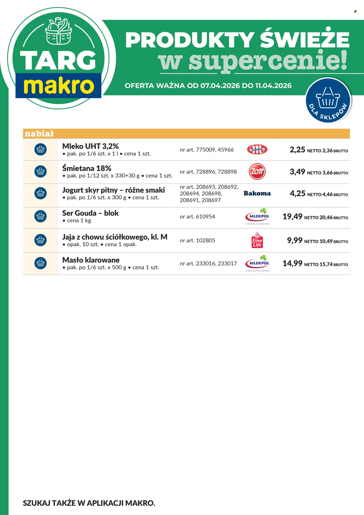 Gazetka Makro - 7.04.2026 - 11.04.2026. Strona 7