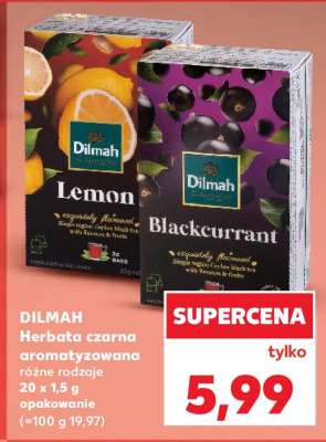 DILMAH Herbata czarna aromatyzowana