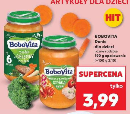 BOBOVITA Danie dla dzieci