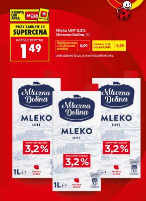 Mleko UHT 3,2% Mleczna Dolina, 1 l