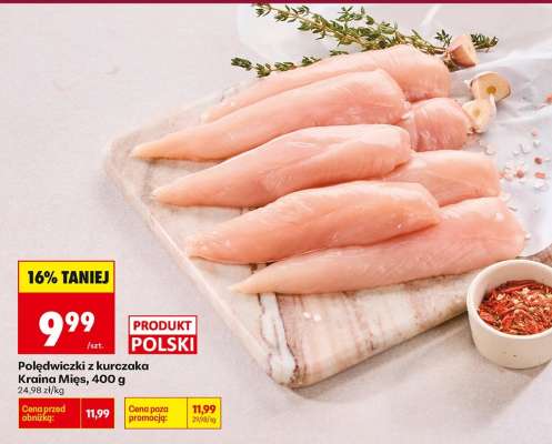 Polędwiczki z kurczaka Kraina Mies 400 g