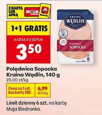 Polędwica Sopocka Kraina Wędlin 140 g