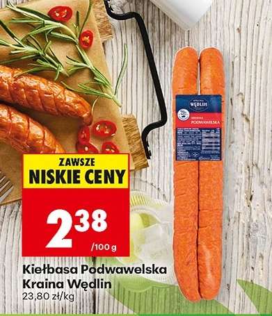 Kiełbasa Podwawelska Kraina Wędlin .