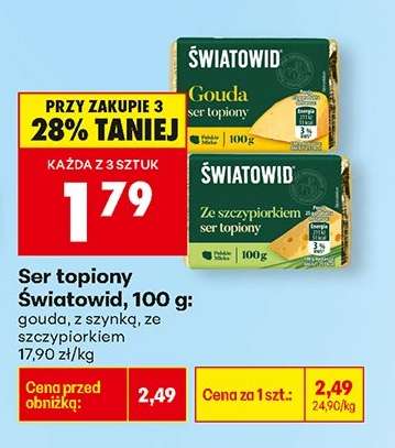 Ser topiony Światowid, 100 g