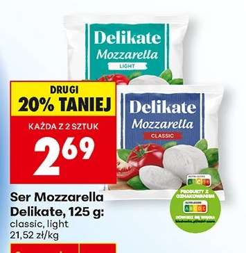 Ser Mozzarella Delikate 125 g