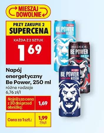 Napój energetyczny Be Power 250 ml