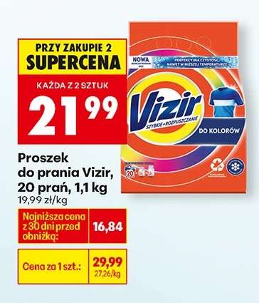 Proszek do prania Vizir 20 prań 1,1 kg