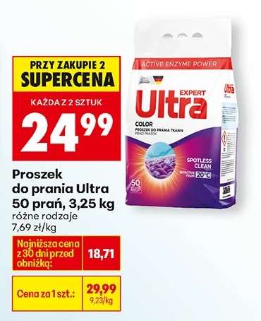 Proszek do prania Ultra 50 prań 3,25 kg