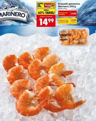 Krewetki gotowane Marinero 250 g