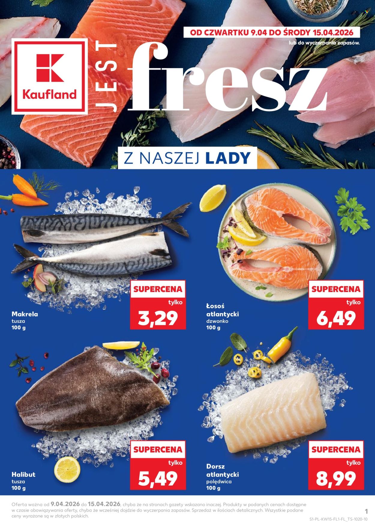 Gazetka Kaufland - 9.04.2026 - 15.04.2026. Strona 1