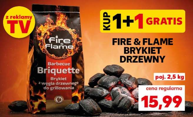 FIRE & FLAME Brykiet drzewny