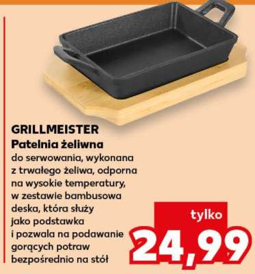 GRILLMEISTER Patelnia żeliwna