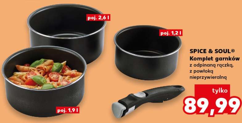 SPICE & SOUL® Komplet garnków
