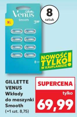 GILLETTE VENUS Wkłady do maszynki Smooth