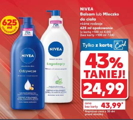 NIVEA Balsam lub Mleczko do ciała