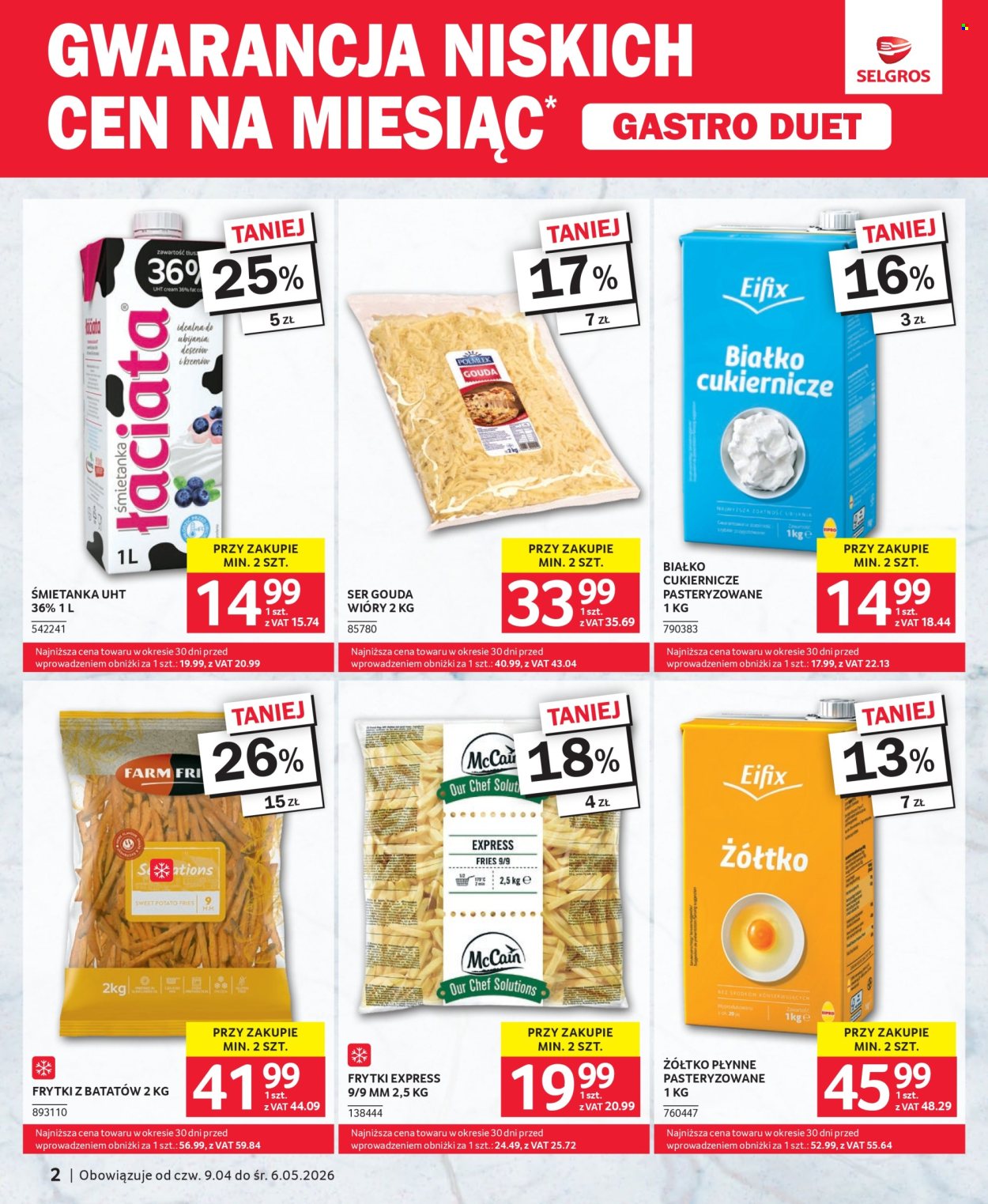 Gazetka Selgros - 9.04.2026 - 6.05.2026. Strona 2