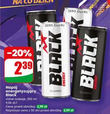 Napój energetyzujący Black