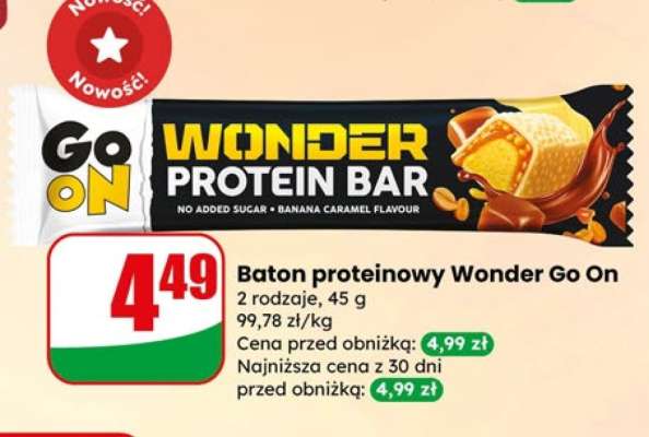 Baton proteinowy Wonder Go On